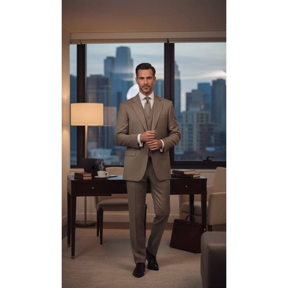 Oscar De La Renta 3 piece suit